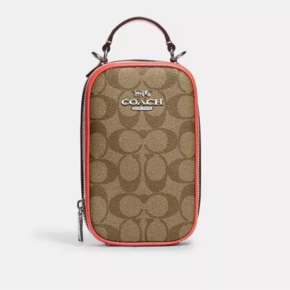 Eva Phone Crossbody In Signature Canvas